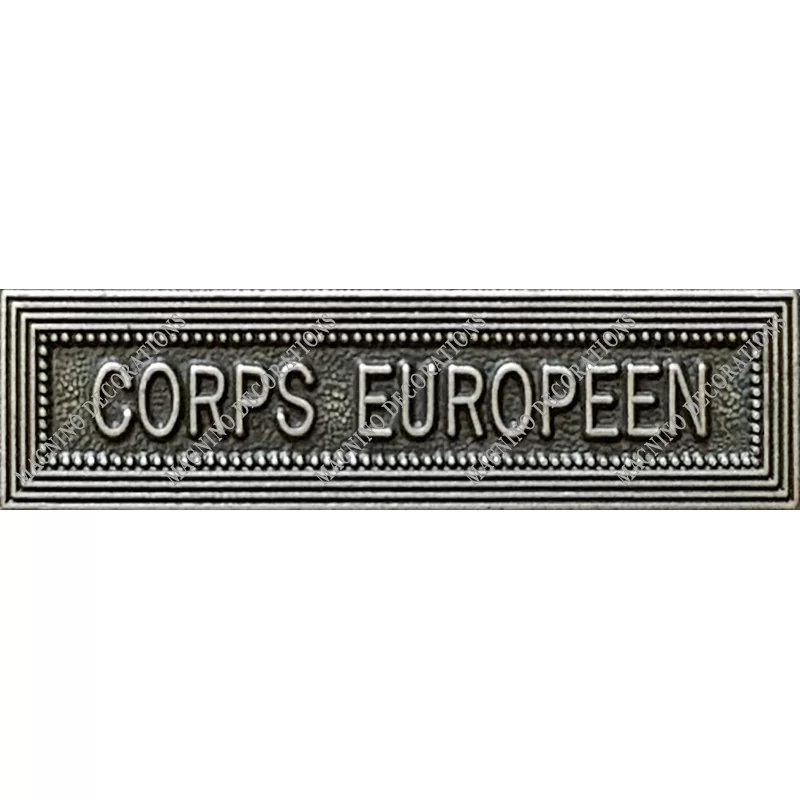 Agrafe CORPS EUROPEEN ordonnance - 210021 - Achetez votre Agrafe CORPS EUROPEEN ordonnance - Magnino Décorations - Vente de Méda