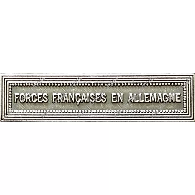 Agrafe FORCES FRANCAISES EN ALLEMAGNE ordonnance - 210033 - Achetez votre Agrafe FORCES FRANCAISES EN ALLEMAGNE ordonnance - Mag