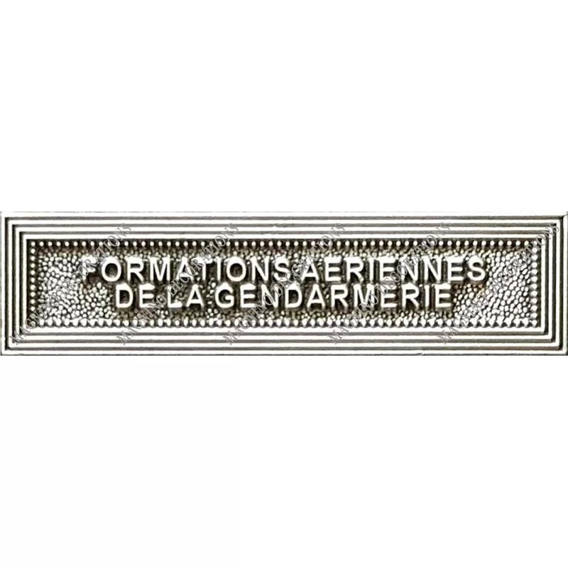 Agrafe FORMATIONS AERIENNES DE LA GENDARMERIE ordonnance - 210201 - Achetez votre Agrafe FORMATIONS AERIENNES DE LA GENDARMERIE 