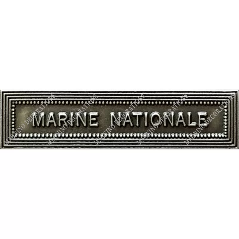 Agrafe MARINE NATIONALE ordonnance - 210053 - Achetez votre Agrafe MARINE NATIONALE ordonnance - Magnino Décorations - Vente de 