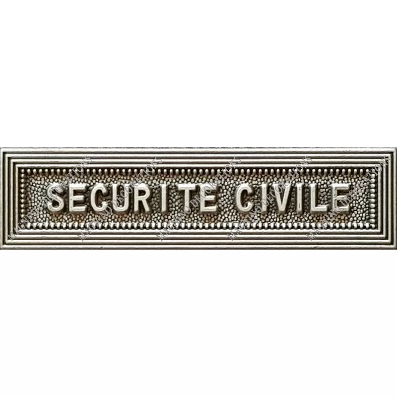 Agrafe SECURITE CIVILE ordonnance - 210074 - Achetez votre Agrafe SECURITE CIVILE ordonnance - Magnino Décorations - Vente de Mé