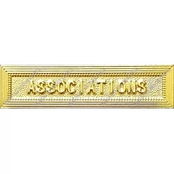 Agrafe ASSOCIATION classe Or ordonnance - 210316 - Achetez votre Agrafe ASSOCIATION classe Or ordonnance - Magnino Décorations -