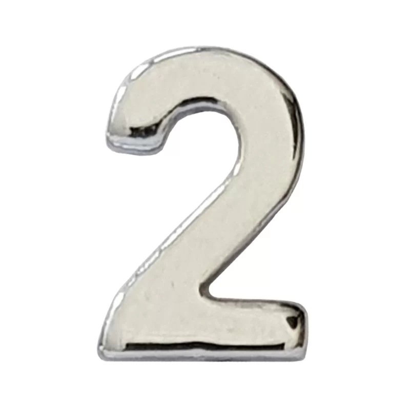 APPLIQUE NUMERO 2 ARGENT POUR MEDAILLE ORDONNANCE - 210113 - Achetez votre APPLIQUE NUMERO 2 ARGENT POUR MEDAILLE ORDONNANCE - M