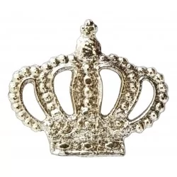 APPLIQUE COURONNE ARGENT POUR BARETTE DIXMUDE - - Achetez votre APPLIQUE COURONNE ARGENT POUR BARETTE DIXMUDE - Magnino Décorat