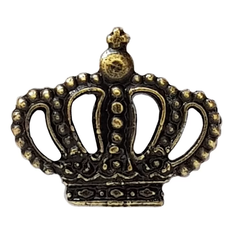 APPLIQUE COURONNE BRONZE POUR BARETTE DIXMUDE - - Achetez votre APPLIQUE COURONNE BRONZE POUR BARETTE DIXMUDE - Magnino Décorat