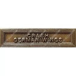 Agrafe CRASH GERMAN WINGS classe Bronze ordonnance - 210463 - Achetez votre Agrafe CRASH GERMAN WINGS classe Bronze ordonnance -