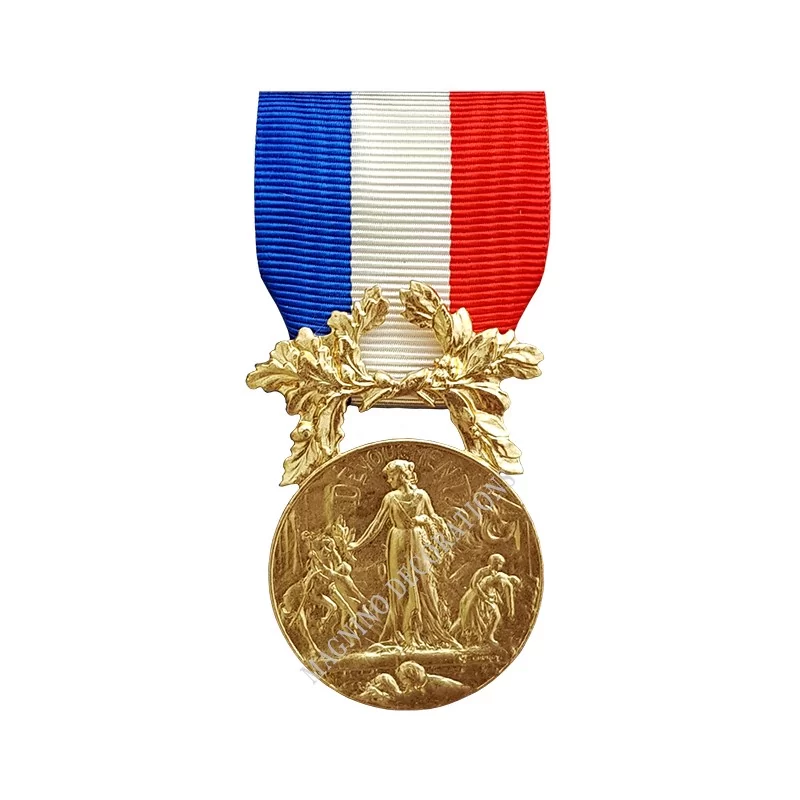 Médaille Acte de Courage et de devouement classe vermeil - 110183 - Achetez votre Médaille Acte de Courage et de devouement clas