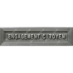 Agrafe ENGAGEMENT CITOYEN classe Argent ordonnance - 210306 - Achetez votre Agrafe ENGAGEMENT CITOYEN classe Argent ordonnance -