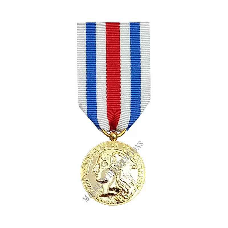 médaille des service de santé des armées classe vermeil - 110830 - Achetez votre médaille des service de santé des armées classe