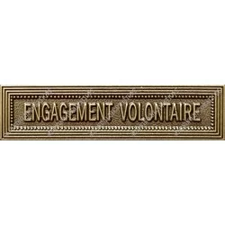 Agrafe ENGAGEMENT VOLONTAIRE classe Bronze ordonnance - 210369 - Achetez votre Agrafe ENGAGEMENT VOLONTAIRE classe Bronze ordonn