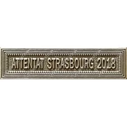 Agrafe ATTENTAT STRASBOURG 2018 classe Argent ordonnance - 210498 - Achetez votre Agrafe ATTENTAT STRASBOURG 2018 classe Argent 