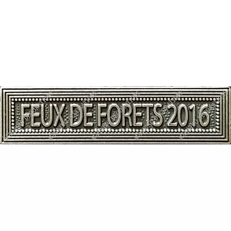 Agrafe FEUX DE FORETS 2016 classe Argent ordonnance - 210389 - Achetez votre Agrafe FEUX DE FORETS 2016 classe Argent ordonnance