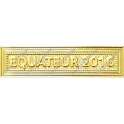 Agrafe EQUATEUR 2016 classe Or ordonnance - 210384 - Achetez votre Agrafe EQUATEUR 2016 classe Or ordonnance - Magnino Décoratio