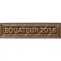 Agrafe EQUATEUR 2016 classe Bronze ordonnance - 210382 - Achetez votre Agrafe EQUATEUR 2016 classe Bronze ordonnance - Magnino D