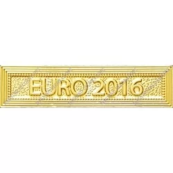 Agrafe EURO 2016 classe Or ordonnance - 210387 - Achetez votre Agrafe EURO 2016 classe Or ordonnance - Magnino Décorations - Ven