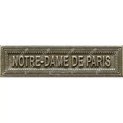Agrafe NOTRE DAME DE PARIS classe Argent ordonnance - 210504 - Achetez votre Agrafe NOTRE DAME DE PARIS classe Argent ordonnance