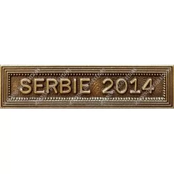Agrafe SERBIE 2014 classe Bronze ordonnance - 210433 - Achetez votre Agrafe SERBIE 2014 classe Bronze ordonnance - Magnino Décor
