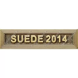 Agrafe SUEDE 2014 classe Bronze ordonnance - 210437 - Achetez votre Agrafe SUEDE 2014 classe Bronze ordonnance - Magnino Décorat