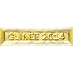 Agrafe GUINEE 2014 classe Or ordonnance - 210417 - Achetez votre Agrafe GUINEE 2014 classe Or ordonnance - Magnino Décorations -
