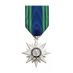 Médaille Chevalier de l'Ordre du Mérite Maritime, Bronze Argenté