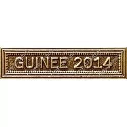 Agrafe GUINEE 2014 classe Bronze ordonnance - 210415 - Achetez votre Agrafe GUINEE 2014 classe Bronze ordonnance - Magnino Décor