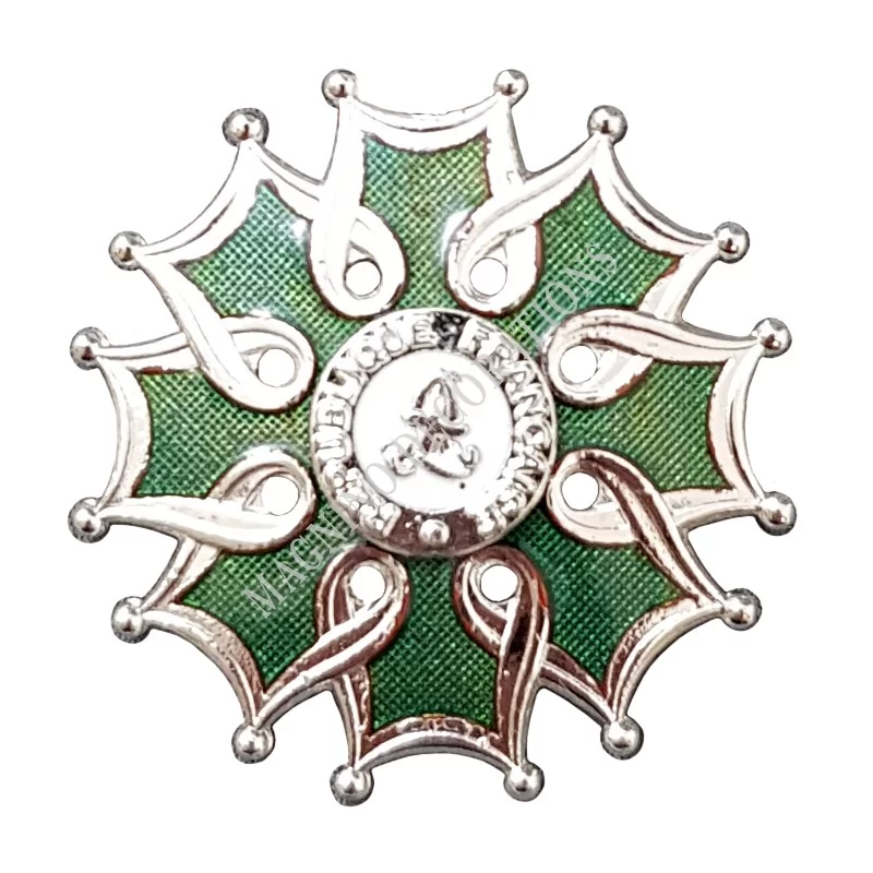 Pin's boutonnière, Chevalier de l'Ordre des Arts et des Lettres - 650073 - Achetez votre Pin's boutonnière, Chevalier de l'Ordre