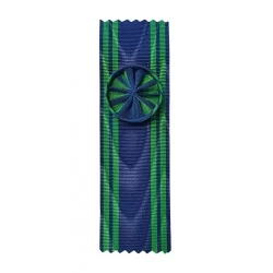 Coupe de Ruban Officier de l'Ordre du Mérite Maritime, largeur 37 mm avec rosette de 28 mm, longueur 14 cm - 330244 - Achetez v