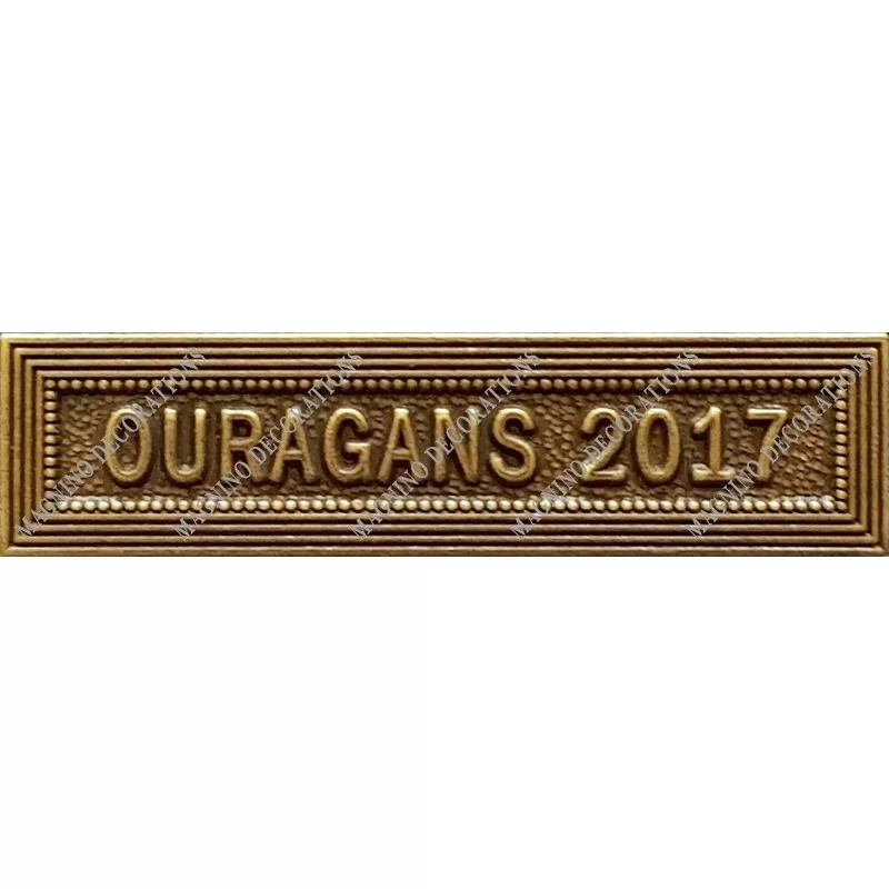 Agrafe OURAGAN 2017 classe Bronze ordonnance - 210470 - Achetez votre Agrafe OURAGAN 2017 classe Bronze ordonnance - Magnino Déc