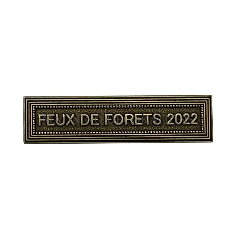 Agrafe feux de forêts 2022 classe bronze