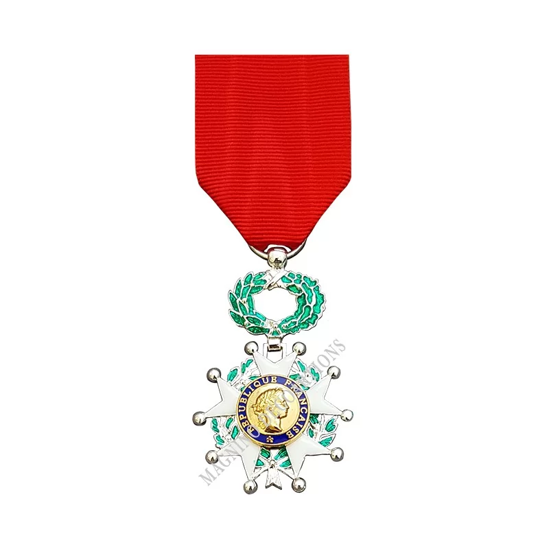 Médaille Chevalier de l'Ordre de la Légion d'Honneur, Ordonnance, Bronze Argenté - 110077 - Achetez votre Médaille Chevalier de 