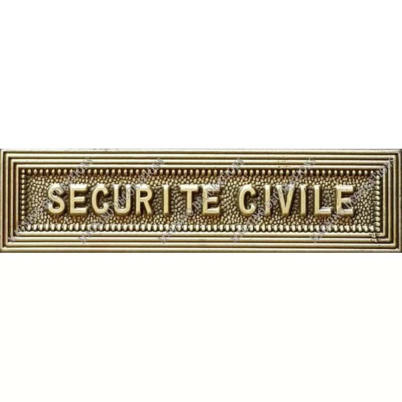 Agrafe SECURITE CIVILE classe Bronze ordonnance - 210328 - Achetez votre Agrafe SECURITE CIVILE classe Bronze ordonnance - Magni