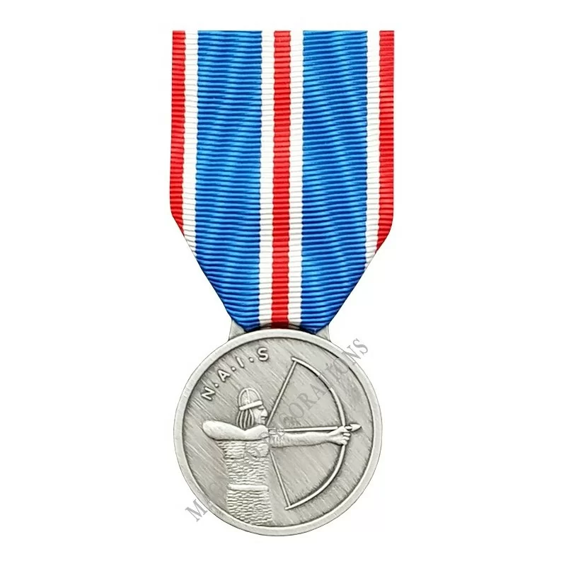 MEDAILLE NAIS CLASSE ARGENT (TIR NORVEGIEN) AVERS