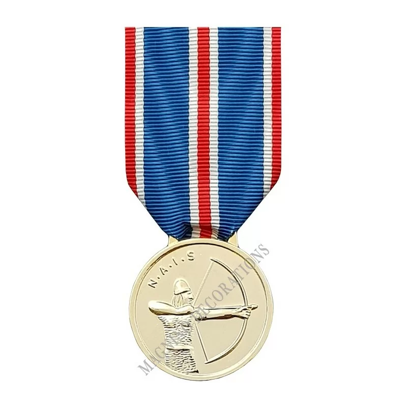 MEDAILLE NAIS CLASSE OR (TIR NORVEGIEN) AVERS