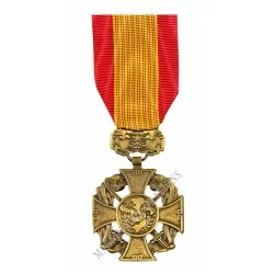 CROIX DE LA BRAVOURE DU VIETNAM AVERS