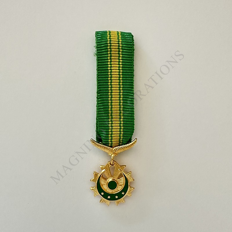 ORDRE DU CROISSANT VERT DES COMORES CHEVALIER REDUCTION AVERS