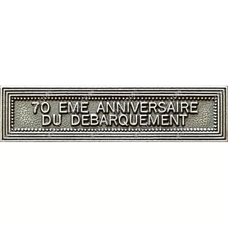 Agrafe 70° ANNIVERSAIRE D-DAY classe Argent ordonnance - 210428 - Achetez votre Agrafe 70° ANNIVERSAIRE D-DAY classe Argent ordo