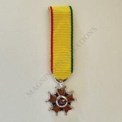ORDRE NATIONAL DU MALI CHEVALIER REDUCTION AVERS