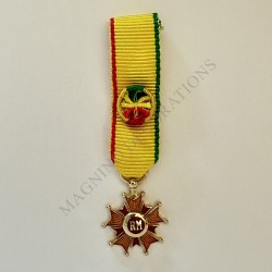 ORDRE NATIONAL DU MALI OFFICIER REDUCTION AVERS