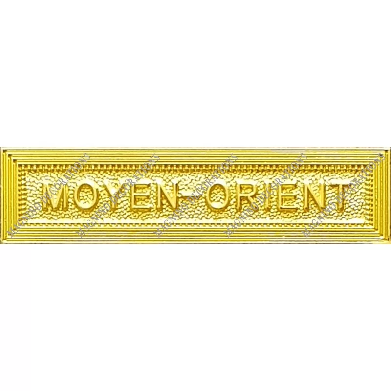 Agrafe MOYEN-ORIENT ordonnance - 210062 - Achetez votre Agrafe MOYEN-ORIENT ordonnance - Magnino Décorations - Vente de Médaille