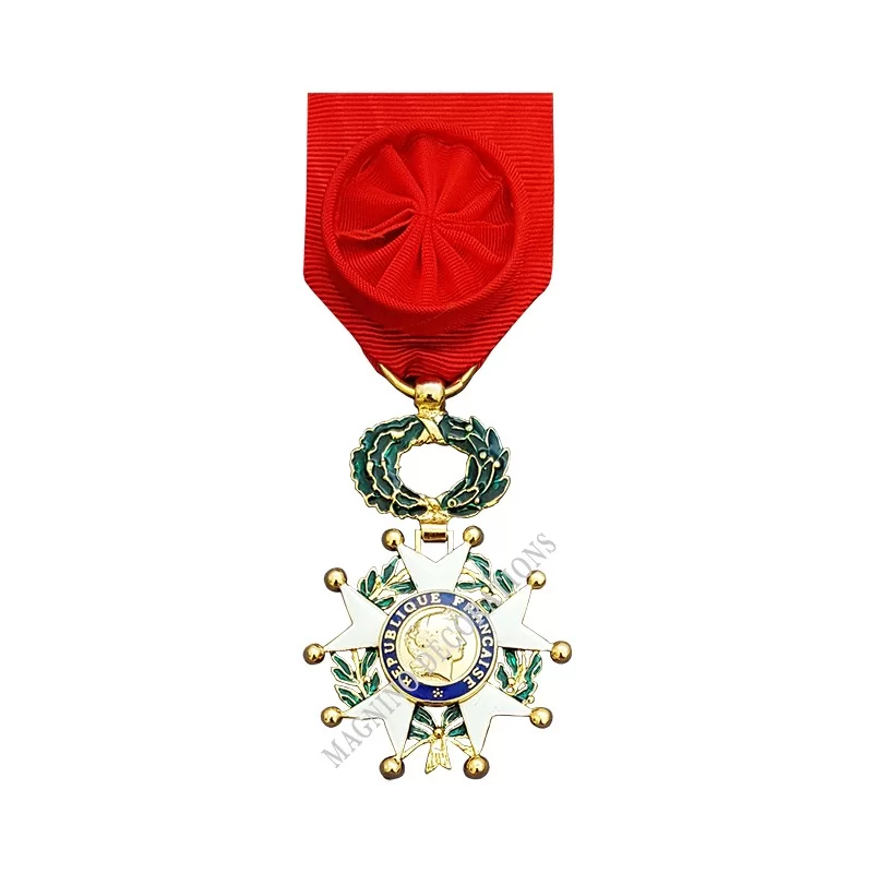 Médaille Officier de l'Ordre de la Légion d'Honneur, Ordonnance, Bronze Doré - 110079 - Achetez votre Médaille Officier de l'Ord