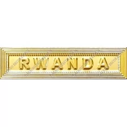 Agrafe RWANDA ordonnance - 210070 - Achetez votre Agrafe RWANDA ordonnance - Magnino Décorations - Vente de Médailles et Décorat