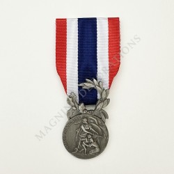 MEDAILLE D'HONNEUR DE LA POLICE NATIONALE ECHELON ARGENT