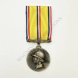 MEDAILLE D'HONNEUR DES SAPEURS POMPIERS 10 ANS D'ANCIENNETE AVERS