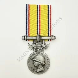 MEDAILLE D'HONNEUR DES SAPEURS POMPIERS 20 ANS D'ANCIENNETE AVERS