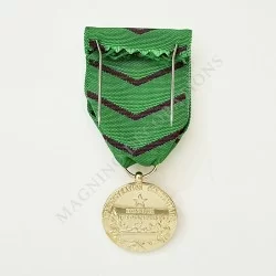 Médaille d'honneur de l'administration pénitentiaire classe or revers