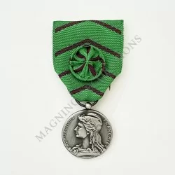 Médaille d'honneur de l'administration pénitentiaire classe argent