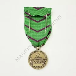 Médaille d'honneur de l'administration pénitentiaire classe bronze revers