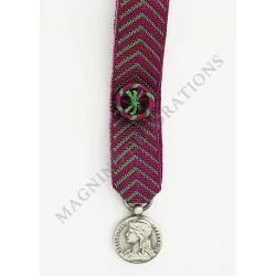 Médaille d'honneur de la protection judiciaire de la jeunesse classe argent réduction avers