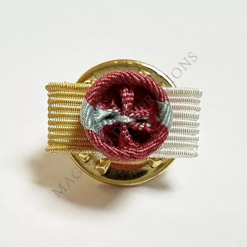 Rosette de grand-officier de l'ordre du British Empire sur pin's