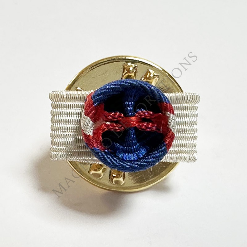 Rosette commandeur Royal Victorian order sur pin's
